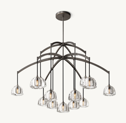 HEMISPHERE ROUND CHANDELIER 60"