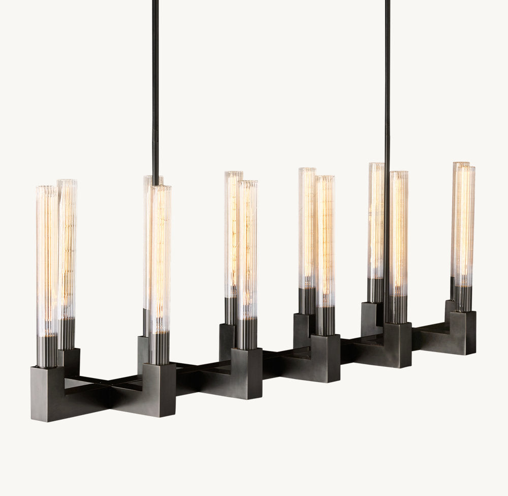 CANNELE LINEAR CHANDELIER 55"