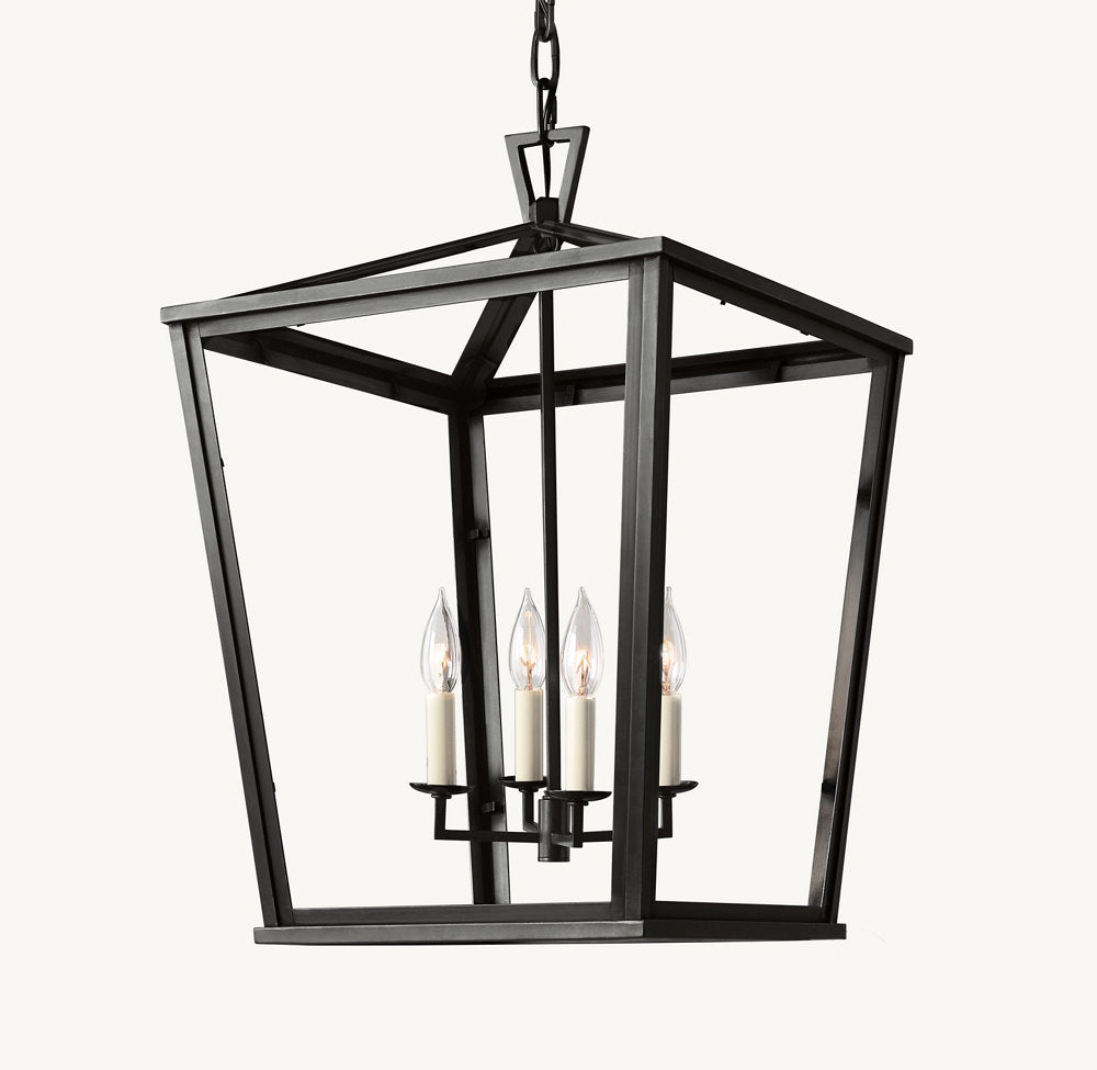 19TH C. ENGLISH OPENWORK OUTDOOR PENDANT