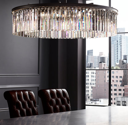 RHYS ROUND CHANDELIER 43"