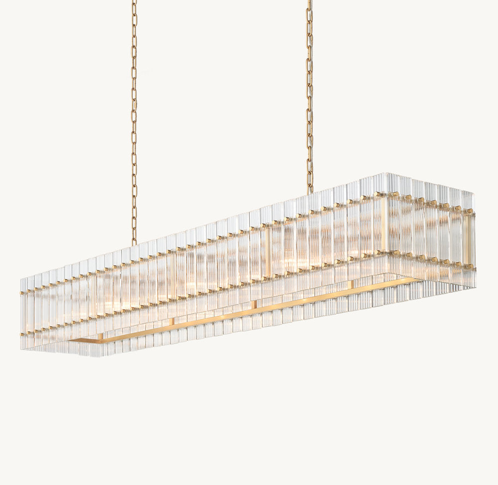 SAN MARCO RECTANGULAR CHANDELIER 72"