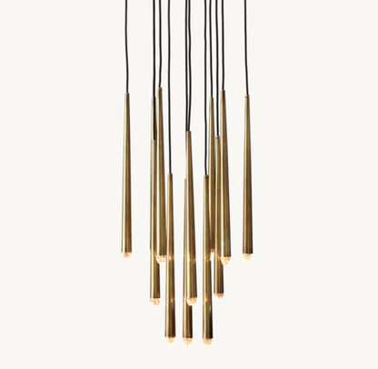 AQUITAINE ROUND CHANDELIER 24"