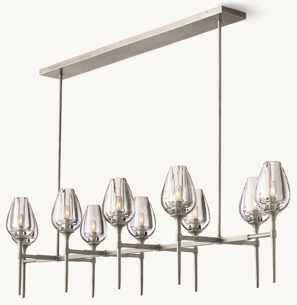 TULIP LINEAR CHANDELIER 65"