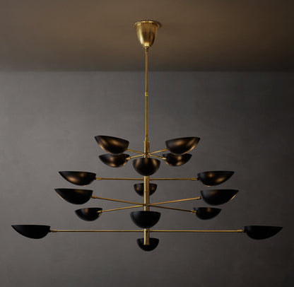 GRAPHIC CHANDELIER 70"