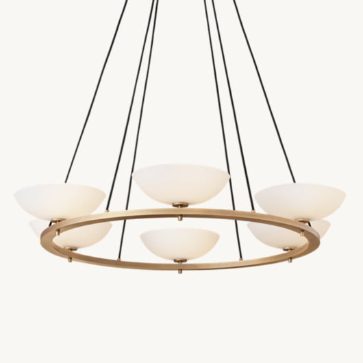VERNET ROUND CHANDELIER 48"
