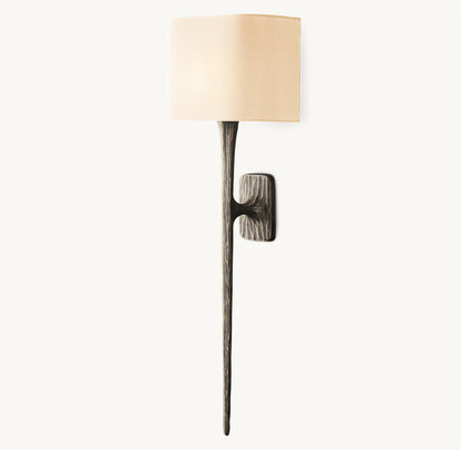 THADDEUS GRAND SHADED SCONCE