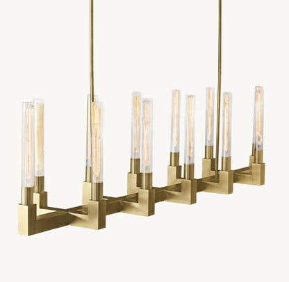 CANNELE LINEAR CHANDELIER 67"