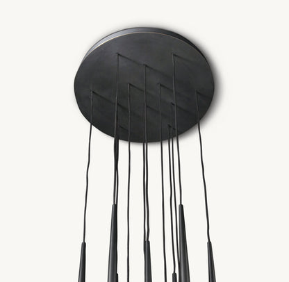 AQUITAINE ROUND CHANDELIER 24"