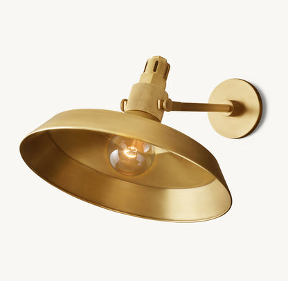 CONDORCET METAL SHADE SCONCE