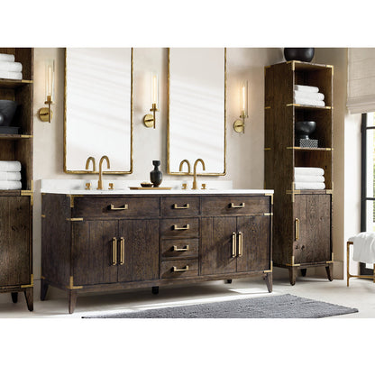 LAMBETH KNURLED GRAND SCONCE