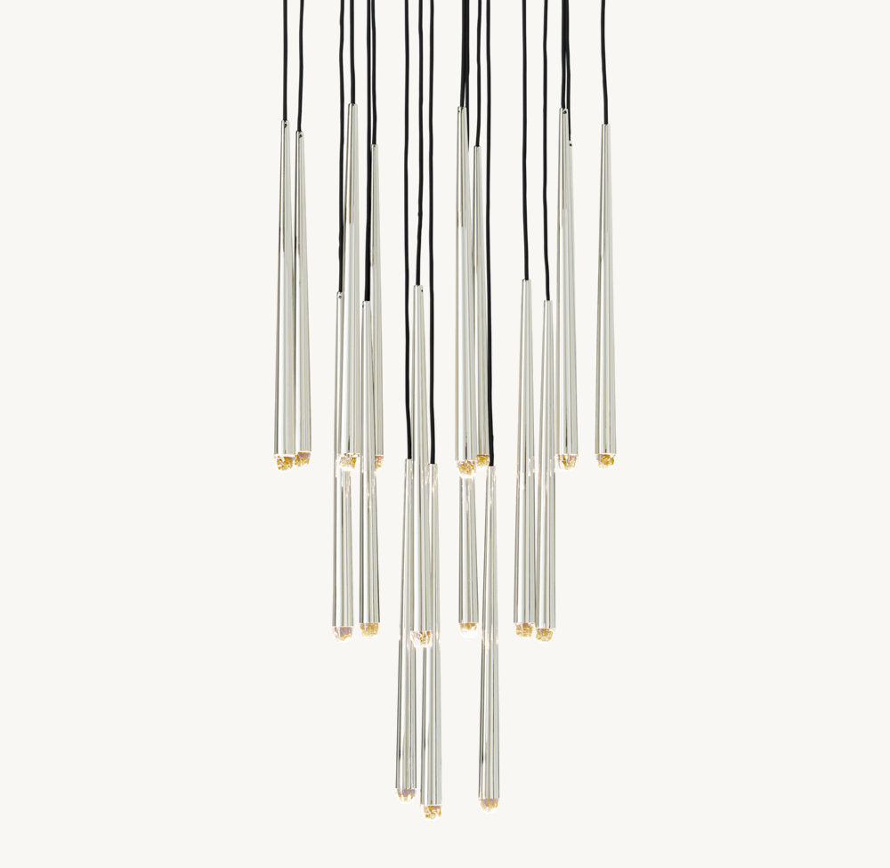 AQUITAINE ROUND CHANDELIER 30"