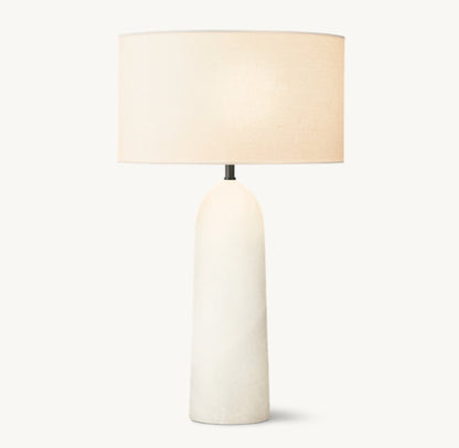 SAREZZO STONE TAPERED TABLE LAMP