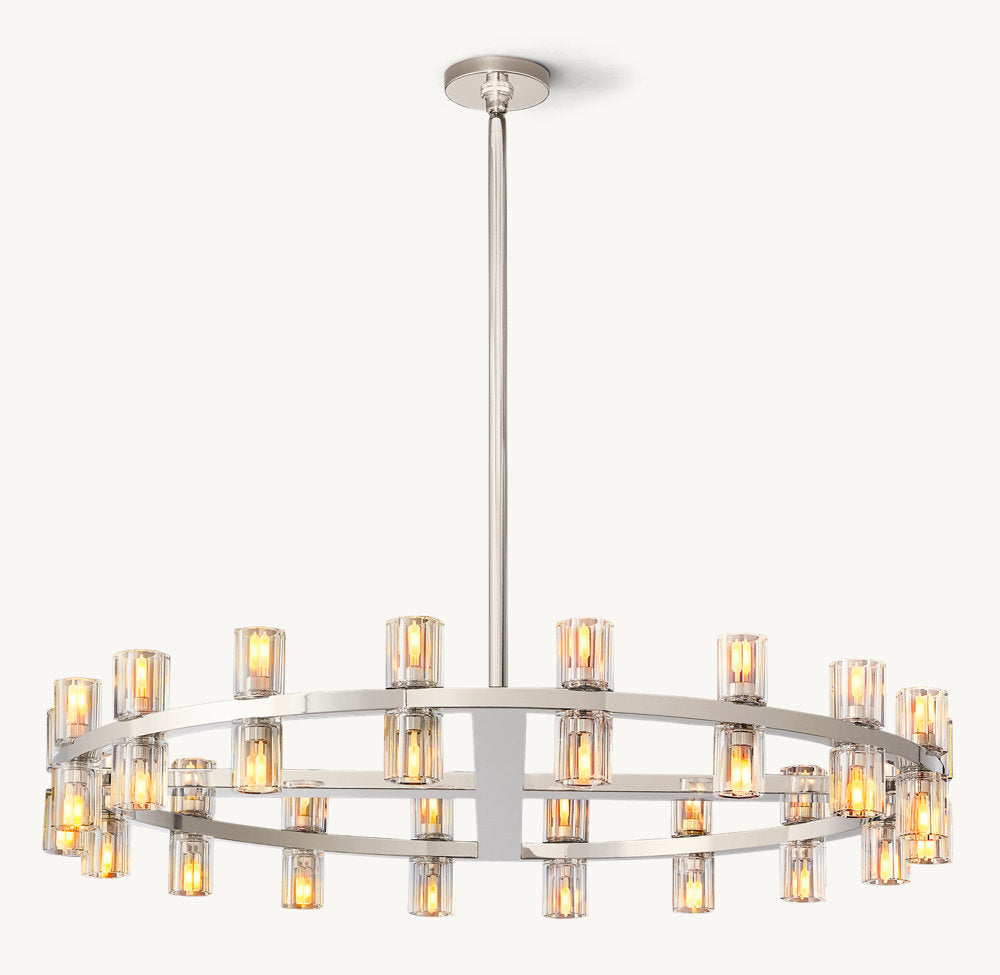 ARCACHON LED ROUND CHANDELIER 36"