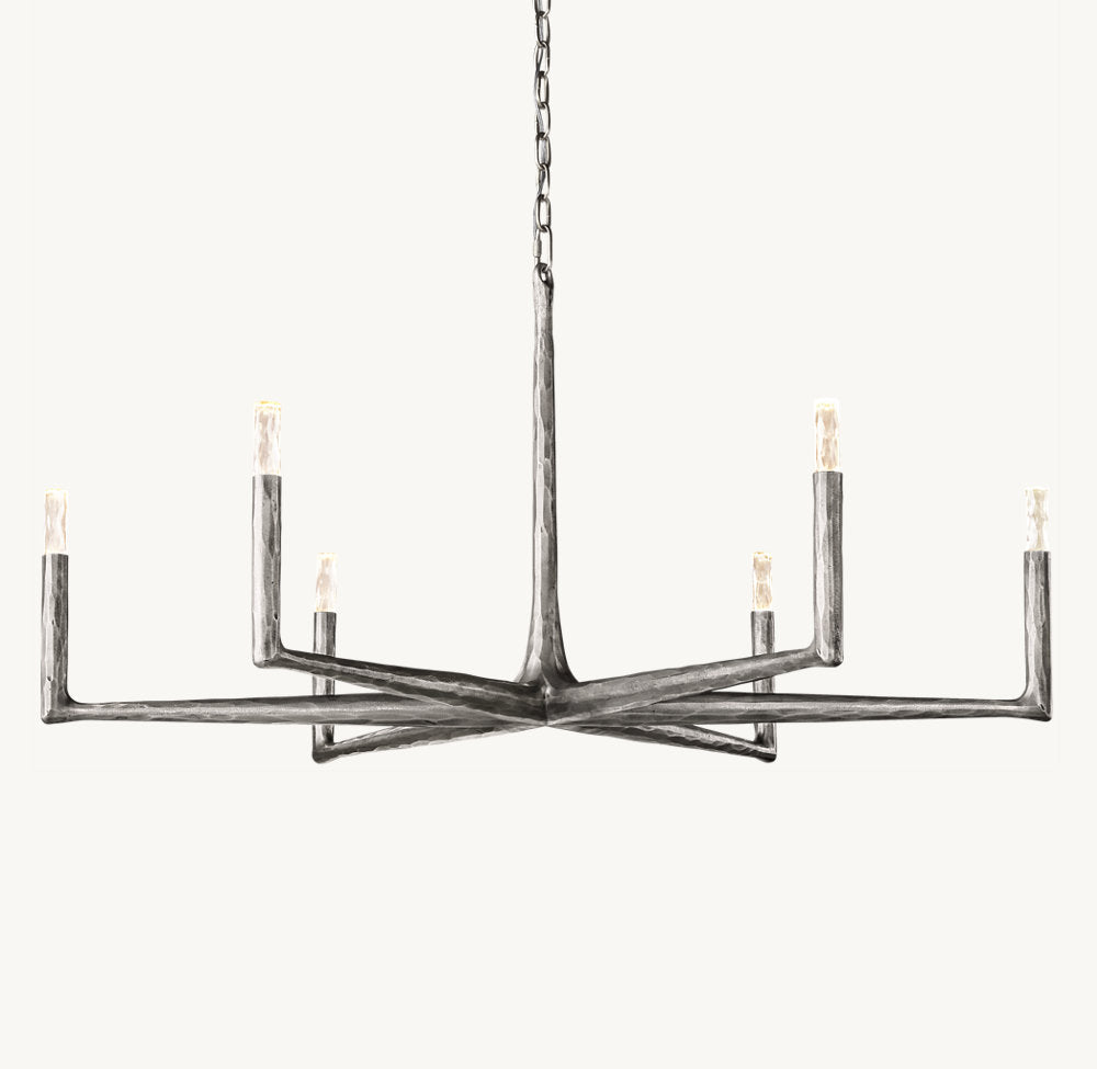 THADDEUS ROUND CHANDELIER 48"