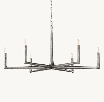 THADDEUS ROUND CHANDELIER 48"