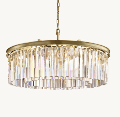 RHYS ROUND CHANDELIER 32"