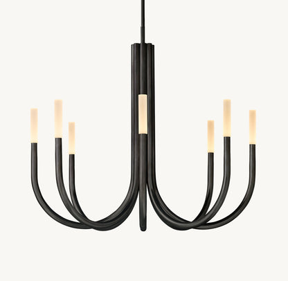 ROUSSEAU ROUND CHANDELIER 38"