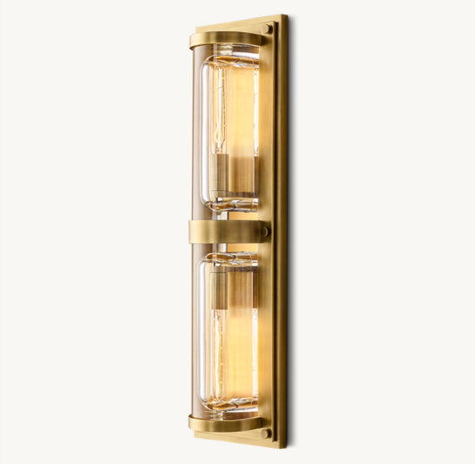 SAVILE ROUND LINEAR SCONCE