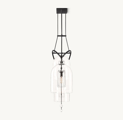 FULCRUM GRAND LINEAR CHANDELIER 73"