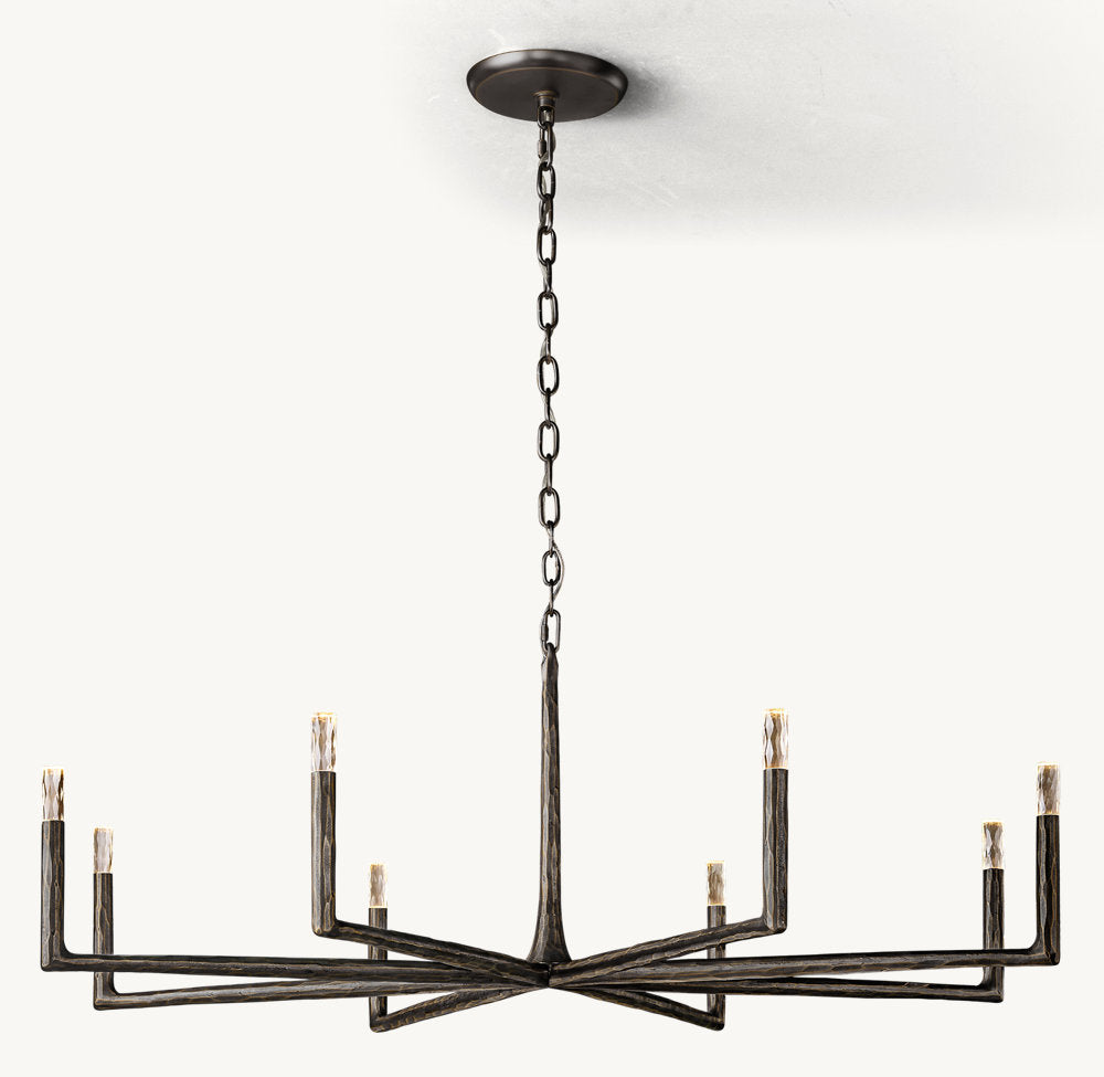 THADDEUS ROUND CHANDELIER 60"