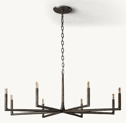 THADDEUS ROUND CHANDELIER 60"