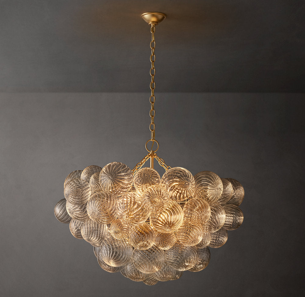TALIA ROUND CHANDELIER 33"