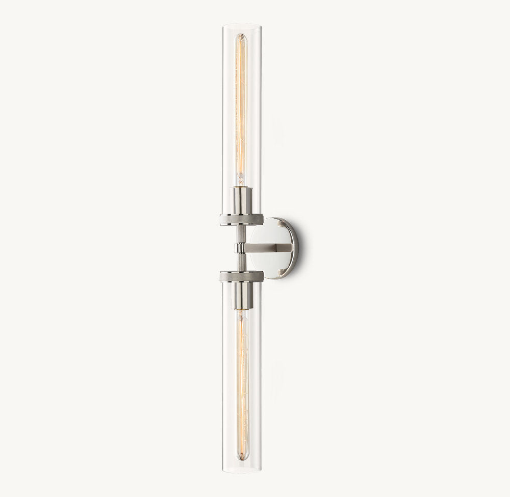 LAMBETH KNURLED GRAND LINEAR SCONCE