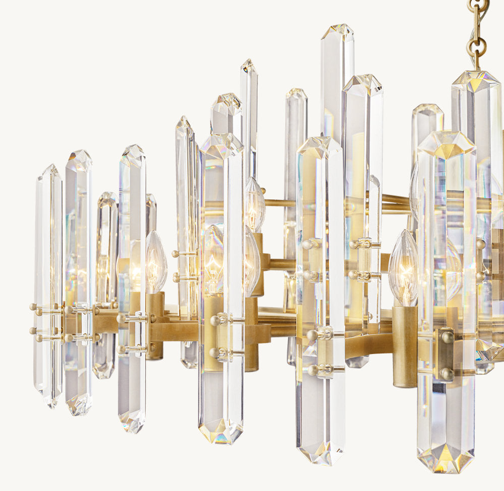 BONNINGTON ROUND CHANDELIER 36"