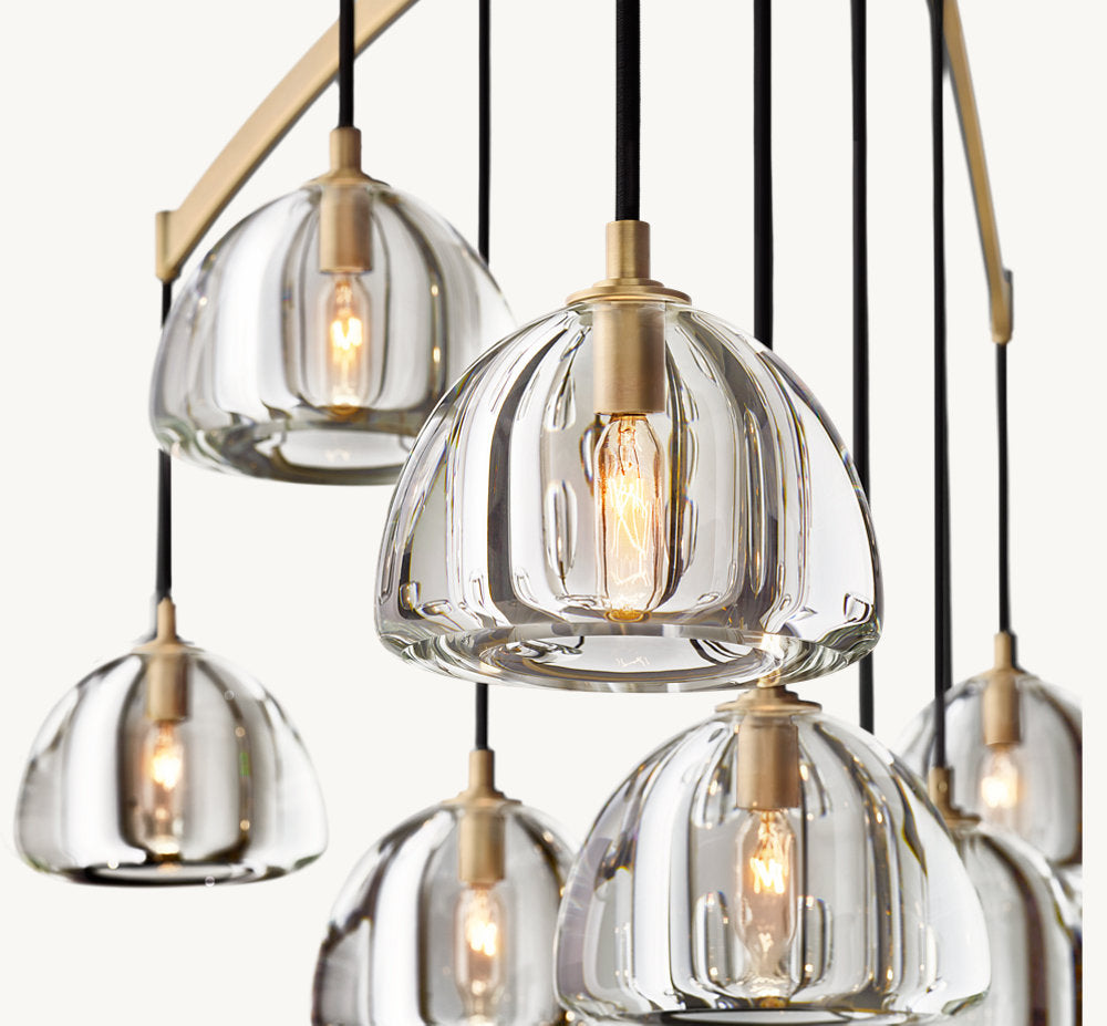 HEMISPHERE ROUND CHANDELIER 48"