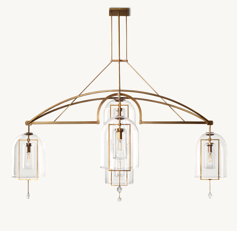 FULCRUM ROUND GRAND CHANDELIER 85"
