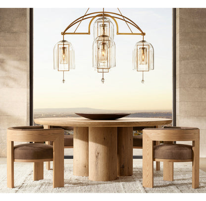 FULCRUM ROUND GRAND CHANDELIER 61"