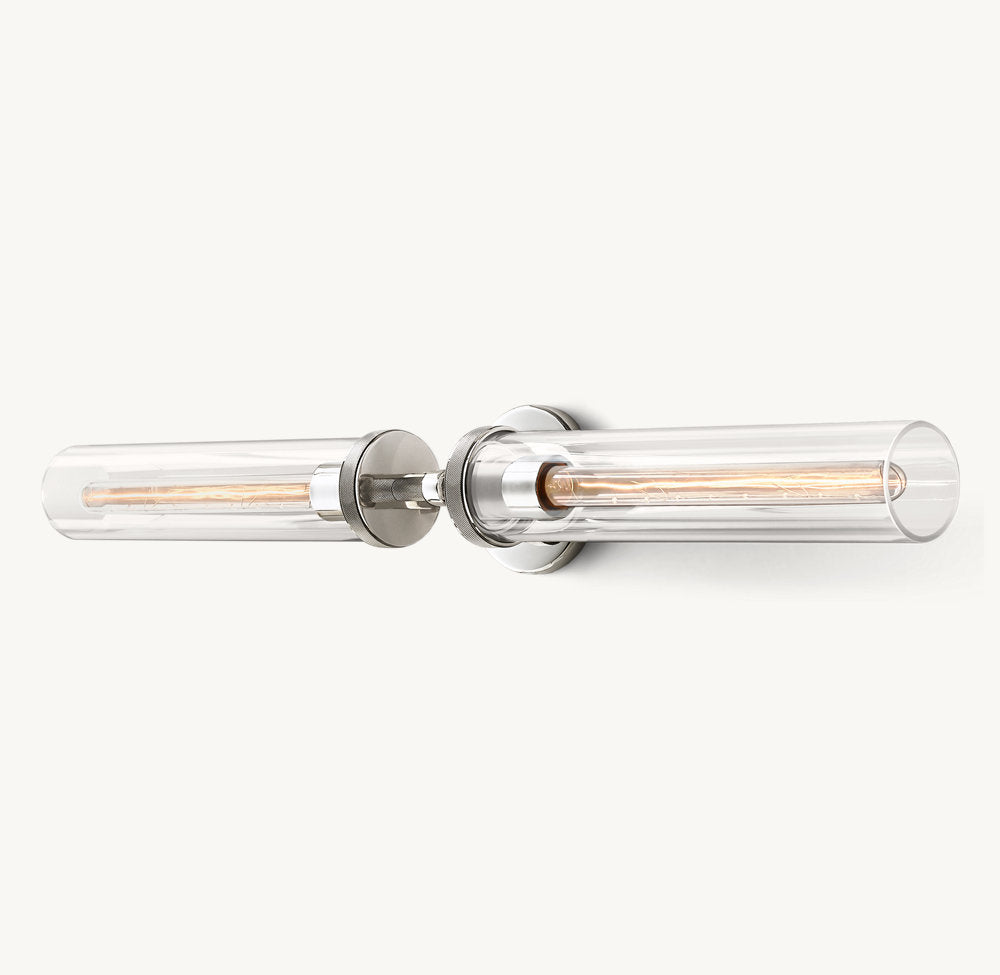 LAMBETH KNURLED GRAND LINEAR SCONCE