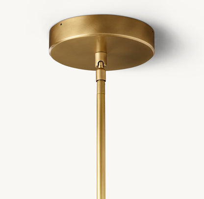 ÉCLATANT TWO-TIER ROUND CHANDELIER 60"