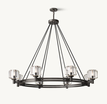 DEMARET ROUND CHANDELIER 48"
