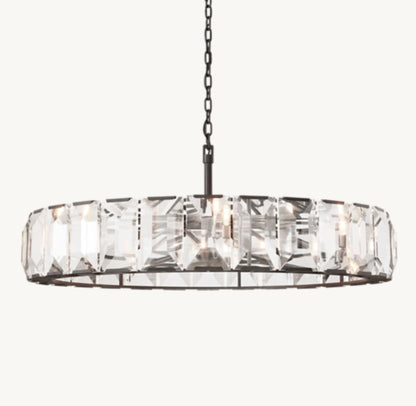 HARLOW CRYSTAL ROUND CHANDELIER 60"