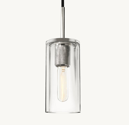 UTILITAIRE CYLINDER SHADE PENDANT
