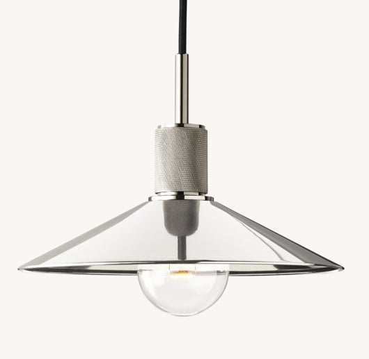UTILITAIRE METAL SLOPE SHADE PENDANT