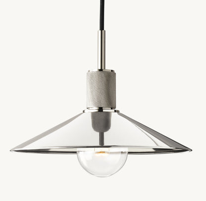 UTILITAIRE METAL SLOPE SHADE PENDANT