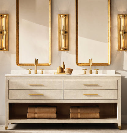 SAVILE ROUND LINEAR SCONCE