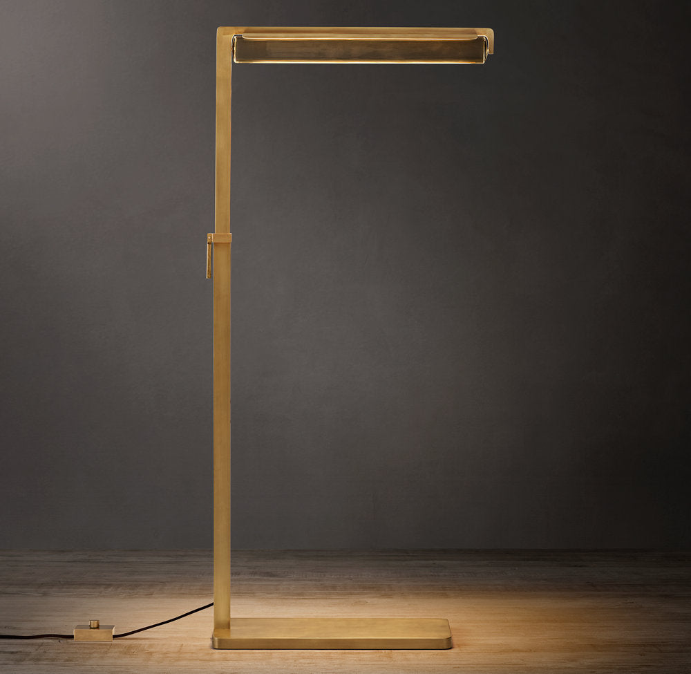 Audubon Crystal Task Floor Lamp