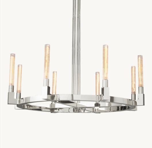 CANNELE ROUND CHANDELIER 48"