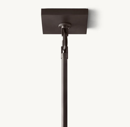 BECKMAN ROUND CHANDELIER 44"