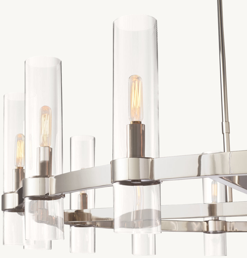 RAVELLE ROUND CHANDELIER 60"