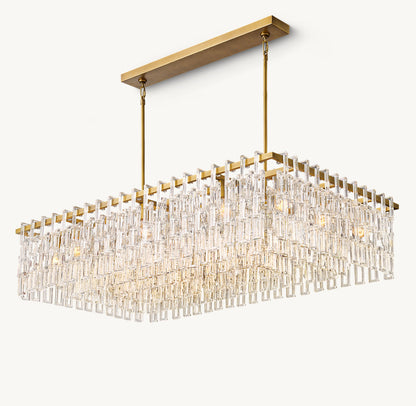 MARIGNAN RECTANGULAR CHANDELIER 60"