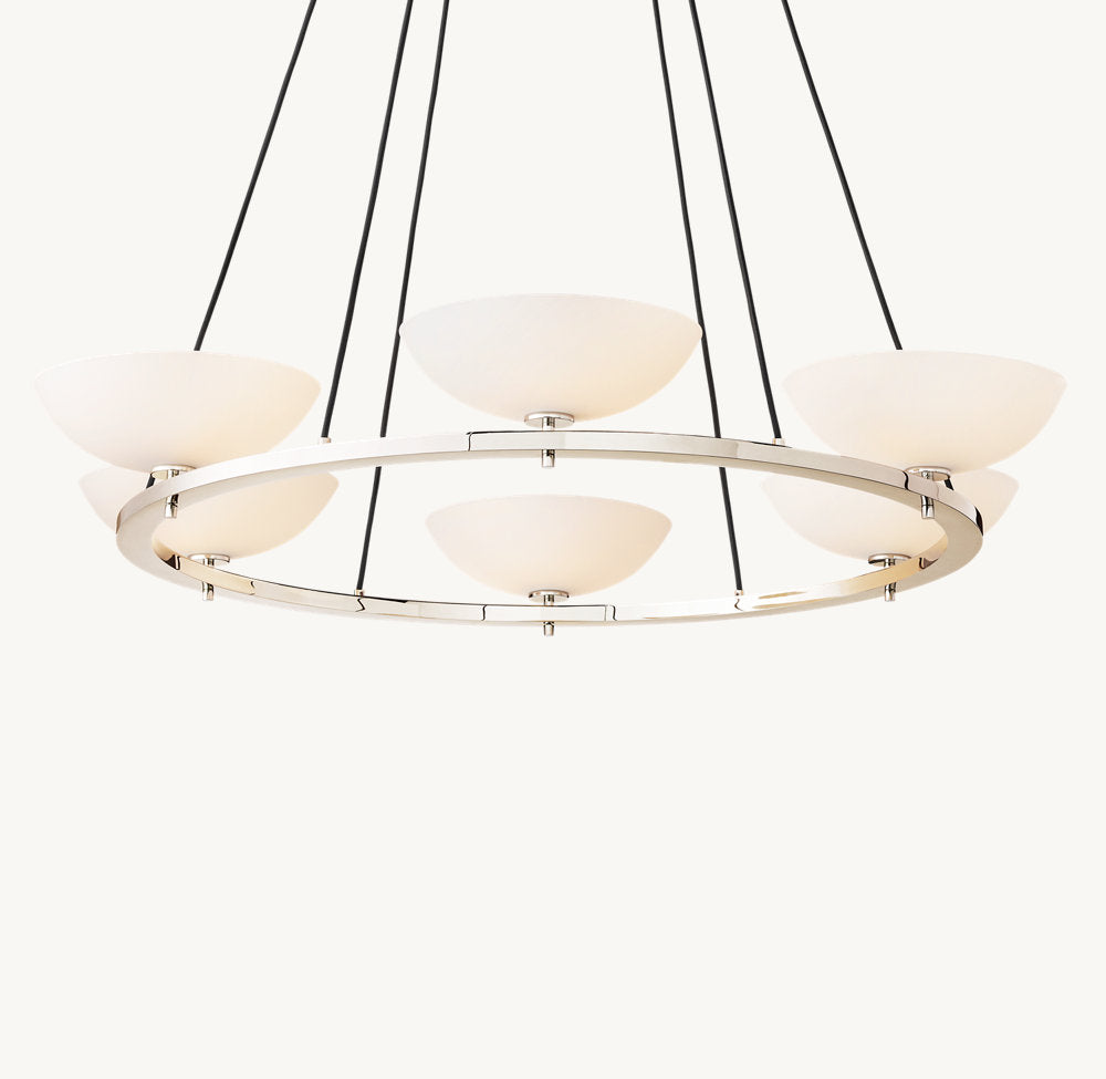 VERNET ROUND CHANDELIER 48"
