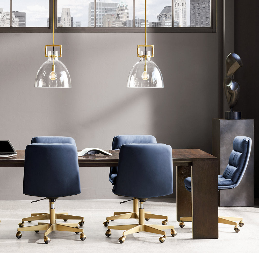 MACHINIST GLASS CLOCHE PENDANT