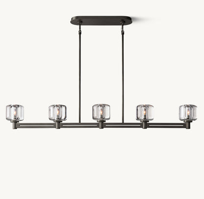 DEMARET LINEAR CHANDELIER 54"