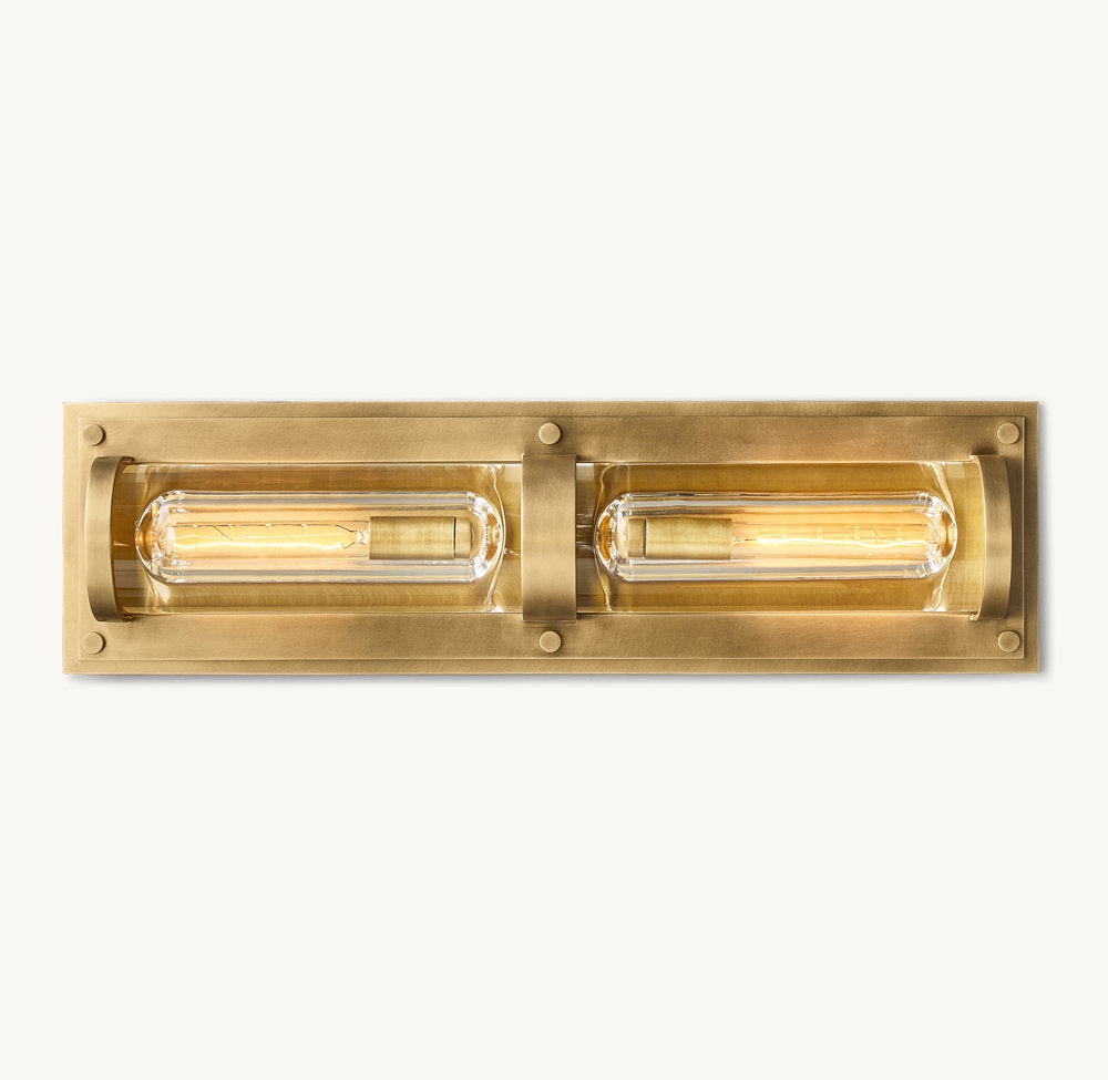 SAVILE ROUND LINEAR SCONCE