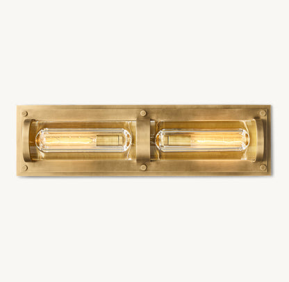 SAVILE ROUND LINEAR SCONCE