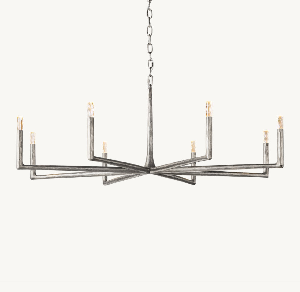THADDEUS ROUND CHANDELIER 60"